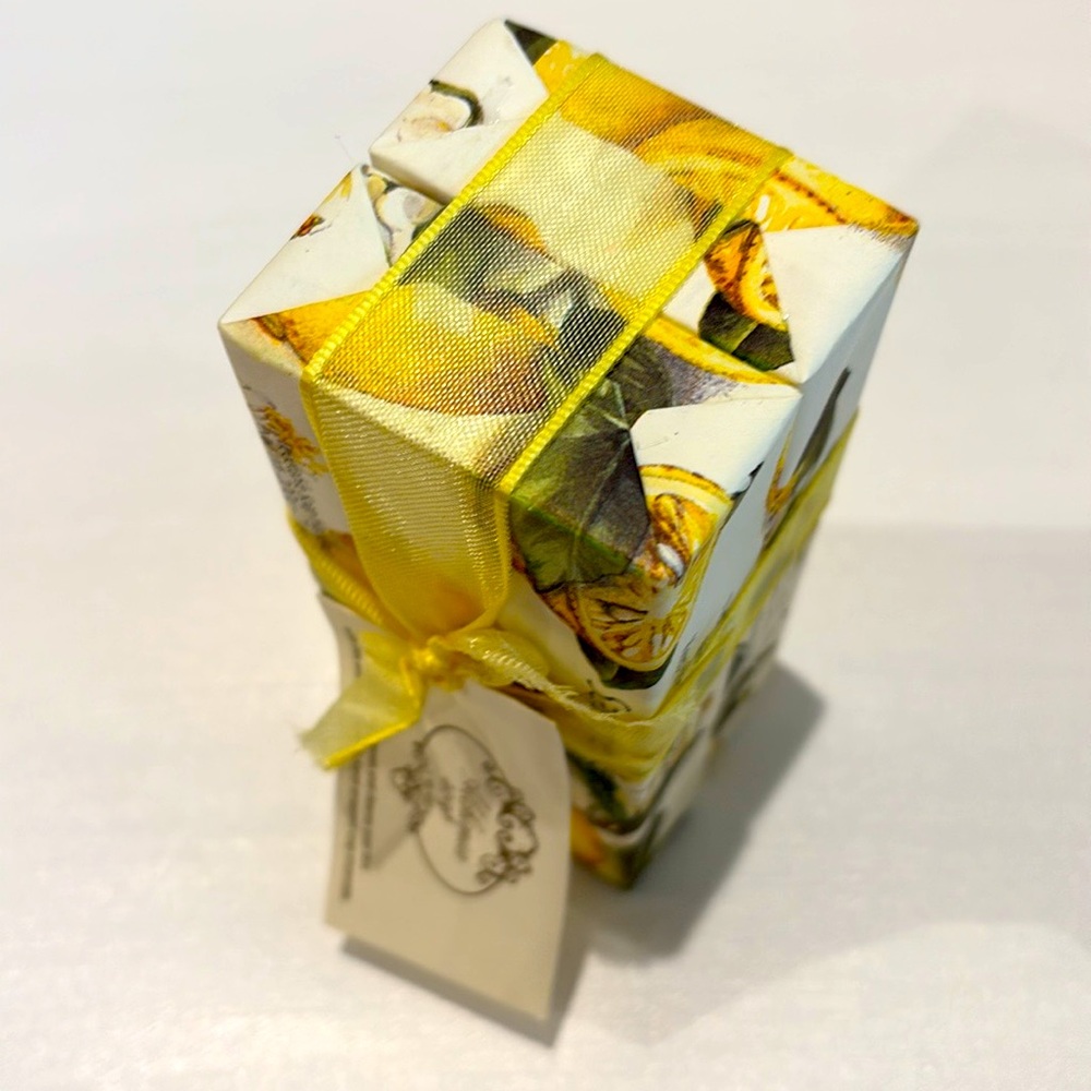 New ALCHIMIA Soaps Milano Set of 2 Limone Soaps